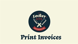 Our Services: Print Invoices